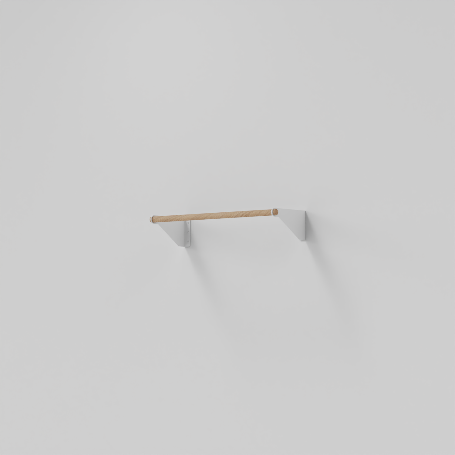 Wall Mounted Coat Rack in White